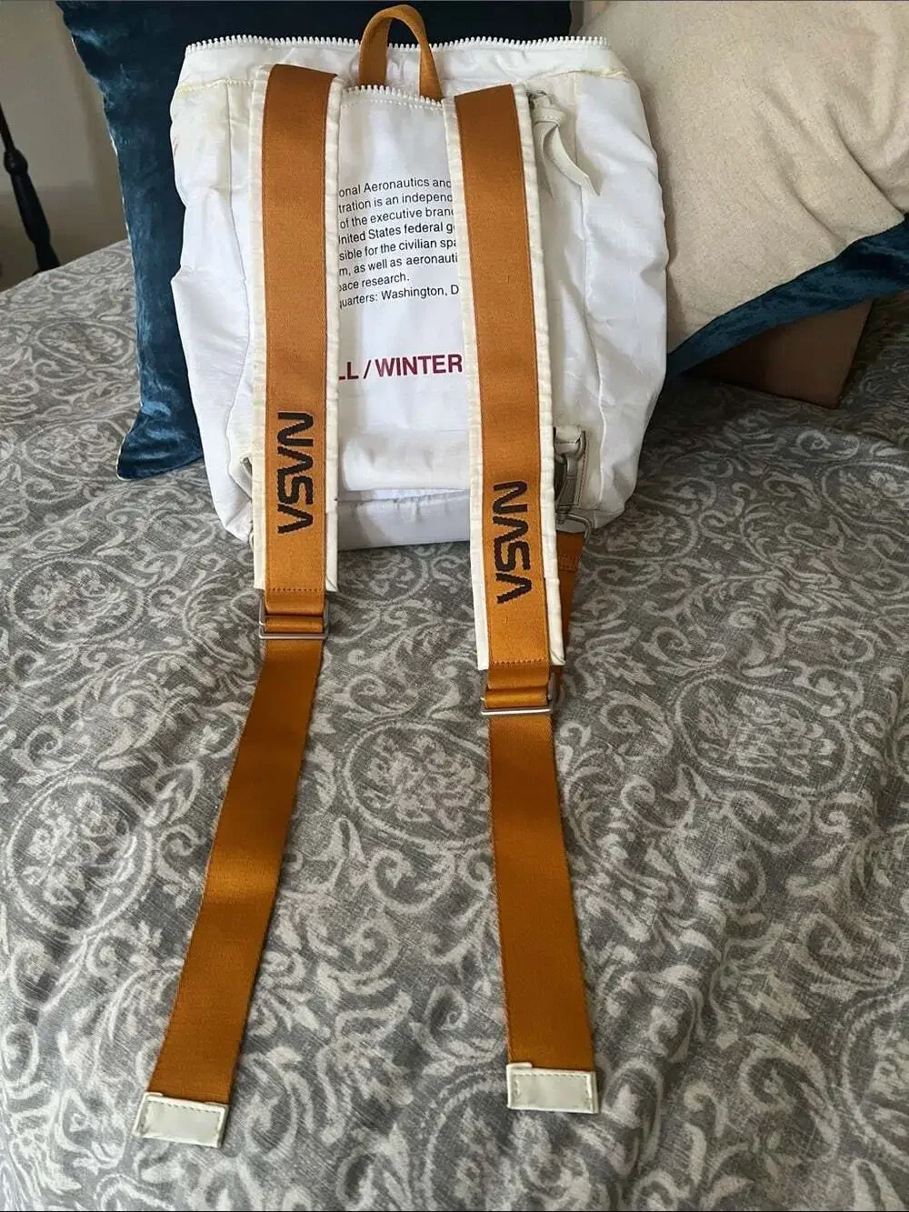 Rare Heron Preston fall/winter 1990 nasa backpack flawed